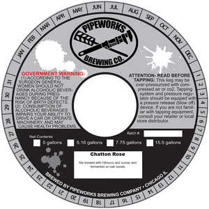 Pipeworks Brewing Company Chatton Rose