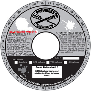 Pipeworks Brewing Company Grand Guignol Act 3