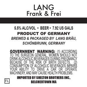 Lang Brau Frank & Frei