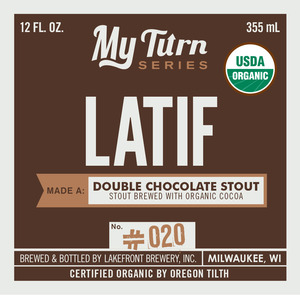 Lakefront Brewery My Turn Series: Latif June 2016