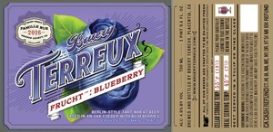 Bruery Terreux Frucht: Blueberry