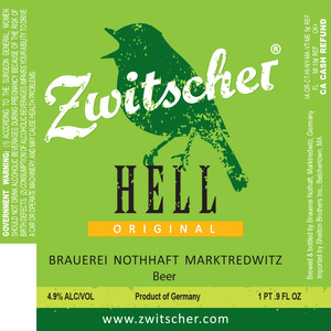 Nothaft Zwitscher Hell July 2016