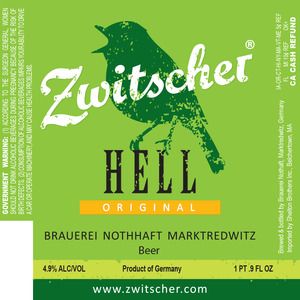 Nothaft Zwitscher Hell