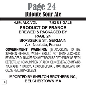 Page 24 Biloute Sour Ale July 2016