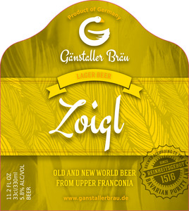 Ganstaller Brau Zoigl