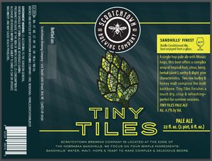 Tiny Tiles Mosaic Pale Ale July 2016