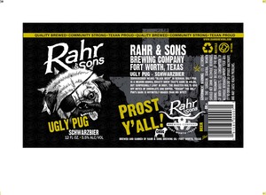 Rahr & Sons Brewing Co., LP Ugly Pug