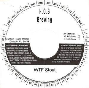 Hob Brewing Wtf Stout
