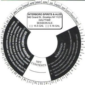 Interboro Spirits And Ales Halftime