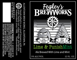 Fegley's Brew Works Lime & Punishmint