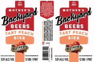Mother's Brewing Peach Tart Bier