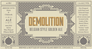 Goose Island Beer Co. Demolition