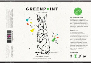 Greenpoint Beer Rabbit Island