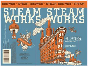 Steamworks Pilsner July 2016