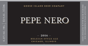 Goose Island Beer Co. Pepe Nero