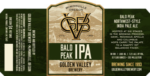 Golden Valley Brewery Bald Peak IPA