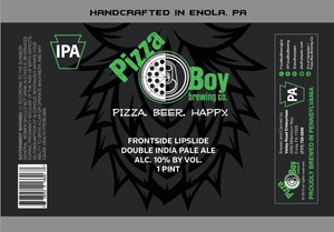 Pizza Boy Brewing Co. Frontside Lipslide