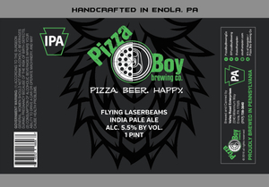 Pizza Boy Brewing Co. Flying Laserbeams