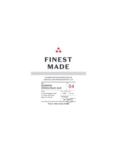 Finest Made Session India Pale Ale