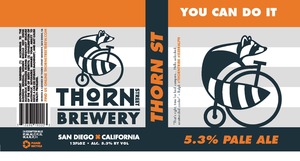 Thorn St. Brewery Thorn St Pale Ale July 2016