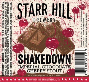 Starr Hill Shakedown July 2016