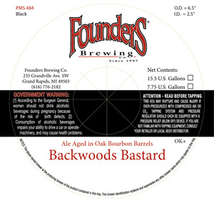 Founders Backwoods Bastard