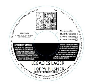 Legacies Lager July 2016