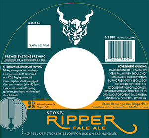 Stone Ripper Pale Ale 