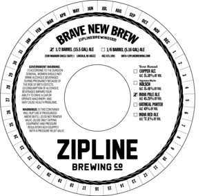 Zipline Brewing Co. India Pale Ale July 2016