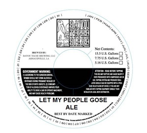 Let My People Gose July 2016