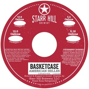 Starr Hill Basketcase July 2016