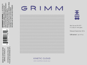 Grimm Kinetic Cloud July 2016