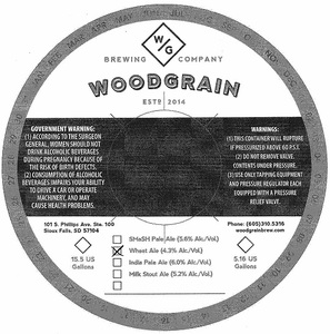 Woodgrain Brewing Company July 2016