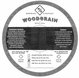 Woodgrain Brewing Company July 2016