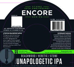 Stone Unapologetic Ipa 