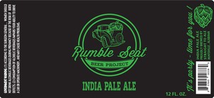 Rumble Seat Beer Project India Pale Ale July 2016