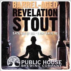 Public House Brewing Company Barrel-aged Revelation Stout July 2016