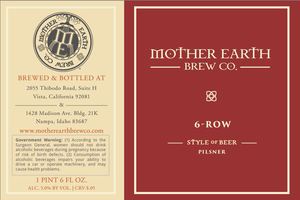 Mother Earth Brew Co 6-row