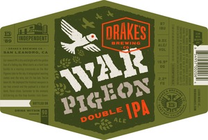 Drake's War Pigeon July 2016