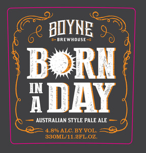 Boyne Brewhouse Born In A Day July 2016