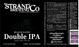 Black Sand Imperial IPA July 2016