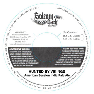 Solemn Oath Brewery Hunted By Vikings