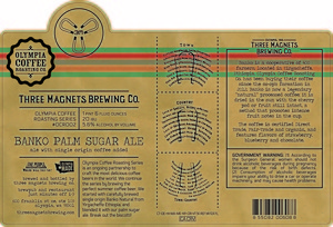 Three Magnets Brewing Co. Banko Palm Sugar Ale