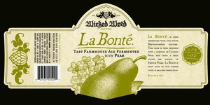 Wicked Weed Brewing La Bonte Pear July 2016