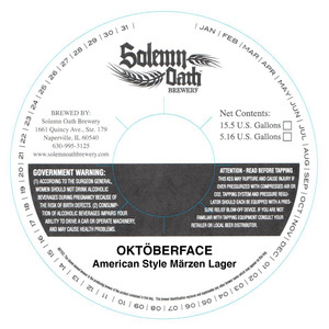 Solemn Oath Brewery OktÖberface July 2016