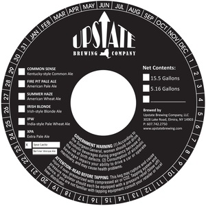 Upstate Brewing Company Ipso Lacto