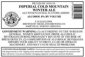 Highland Brewing Co. Imperial Cold Mountain