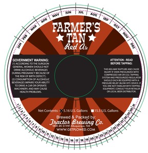 Tractor Brewing Company Farmer's Tan Red Ale