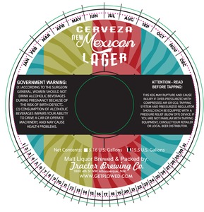 Tractor Brewing Company Cerveza New Mexican Lager