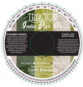Tractor Brewing Company Tractor India Pale Ale